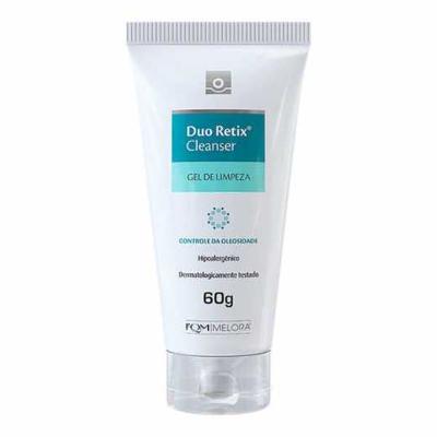 GEL DE LIMPEZA FACIAL MELORA DUO RETIX CLEANSER PELE ACNEICA 60G
