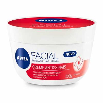 NIVEA CREME ANTISSINAIS - ANTI-IDADE 100G