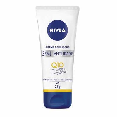 CREME PARA AS MÃOS NIVEA Q10 PLUS ANTI-IDADE COM 75G