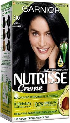 TINTURA PERMANENTE NUTRISSE CREME 210 PRETO JABUTICABA