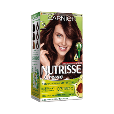 TINTURA NUTRISSE - COR 46 CASTANHO VERMELHO BORGONHA