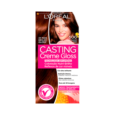 TINTURA SEMI-PERMANENTE CASTING CREME GLOSS 500 CASTANHO CLARO