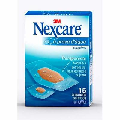CURATIVO 3M NEXCARE À PROVA D'ÁGUA 12 UNIDADES