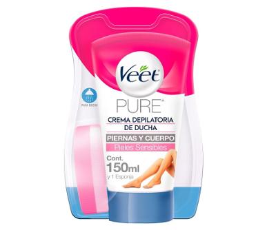 Creme Depilatório para Banho Veet Pure & Fresh 150ml