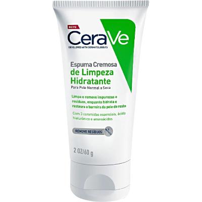 Cerave Espuma Cremosa De Limpeza Hidratante 60g