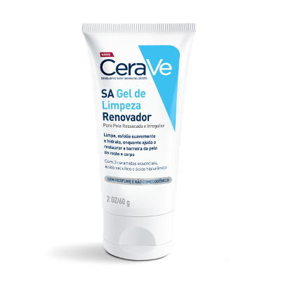 Gel de Limpeza SA Renovador Cerave Pele Seca 60g