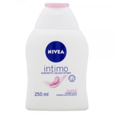 SABONETE LÍQUIDO ÍNTIMO NIVEA SUAVE 250ML