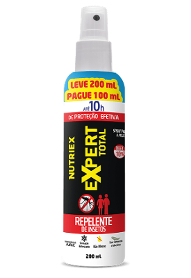 Repelente De Insetos Spray Expert Total 10h 200ml