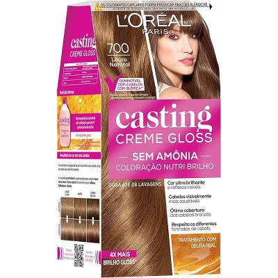 Tinta de Cabelo Casting Creme Gloss de L’Oréal Paris 700 Louro Natural 246g