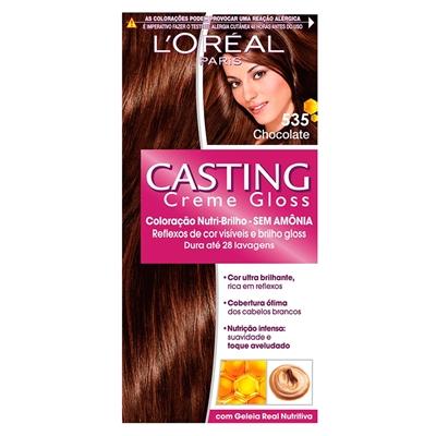 TINTURA SEMI-PERMANENTE CASTING CREME GLOSS 535 CHOCOLATE L'ORÉAL