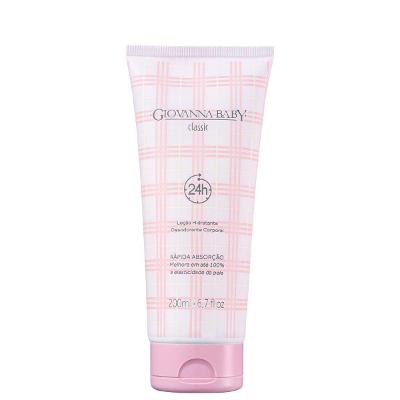 LOÇÃO HIDRATANTE CORPORAL GIOVANNA BABY CLASSIC COM 200ML