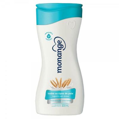 HIDRATANTE CORPORAL MONANGE IOGURTE COM AVEIA 200ML