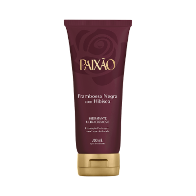 Hidratante Desodorante Paixão Ultra Cremoso Framboesa Negra com Hibisco 200ml