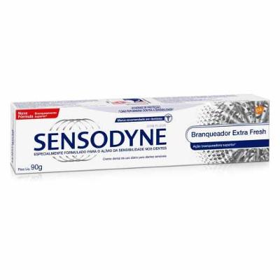 CREME DENTAL SENSODYNE EXTRA FRESH PARA DENTES SENSÍVEIS 90G
