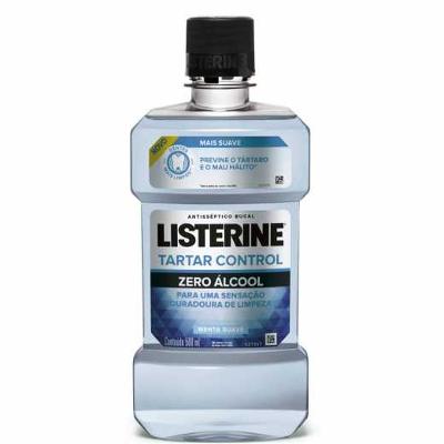 ANTISSÉPTICO BUCAL LISTERINE TARTAR CONTROL ZERO 500ML