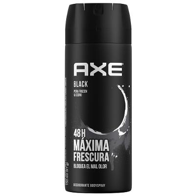 DESODORANTE BODYSPRAY AEROSOL AXE BLACK 150ML