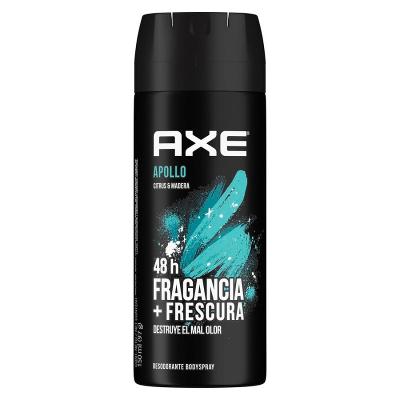 DESODORANTE ANTITRANSPIRANTE BODY SPRAY AXE APOLLO MASCULINO 150ML