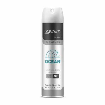 DESODORANTE AEROSSOL ANTITRANSPIRANTE ABOVE MEN ELEMENTS OCEAN 150ML