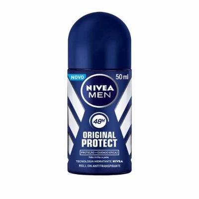 DESODORANTE ANTITRANSPIRANTE ROLL ON NIVEA MEN ORIGINAL PROTECT 50ML