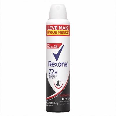 Desodorante Antitranspirante Aerosol Antibacterial Plus Invisible Rexona 250Ml