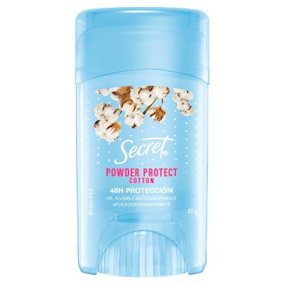 Desodorante Secret Powder Protect Cotton Gel Invisível 45g