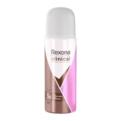 Desodorante Aerosol Antitranspirante Rexona Clinical Classic Feminino 55ml