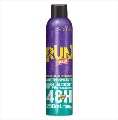 Desodorante Antitranspirante Soffie Run Fôlego 250ml