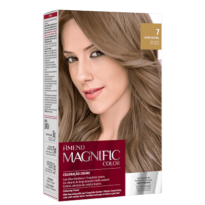 AMEND MAGNIFIC COLOR 7 LOURO NATURAL - COLORAÇÃO 200G