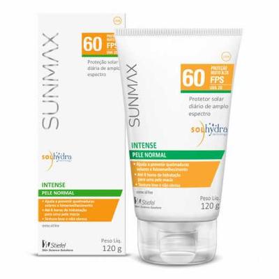 SUNMAX INTENSE FPS 60 - PROTETOR SOLAR FACIAL 120G
