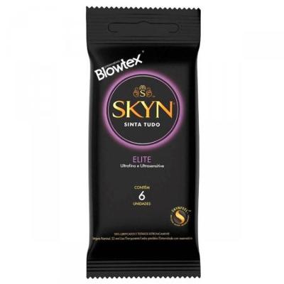 Preservativo Blowtex Skyn Elite com 6 unidades