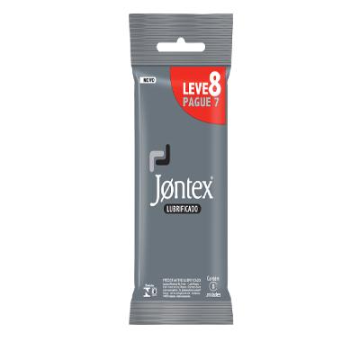 Camisinha Jontex Lubrificado com 8 unidades