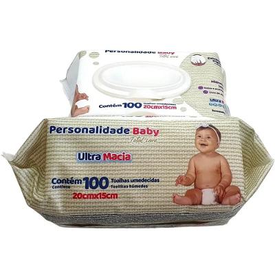 LENÇO UMEDECIDO PERSONALIDADE BABY 100 UNIDADES