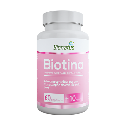 BIOTINA SUPLEMENTO ALIMENTAR 70 CÁPSULAS