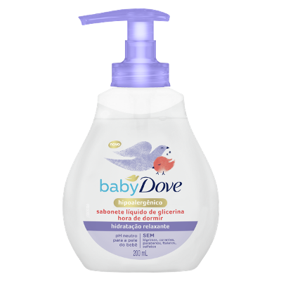 Sabonete Líquido Dove Baby Hora de dormir 200mL