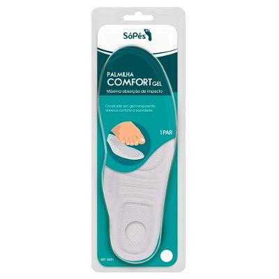 PALMILHA COMFORT GEL SÓ PÉS 1 PAR 35/36