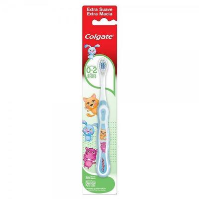 ESCOVA DENTAL COLGATE MY FIRST SEM FLÚOR - EXTRA MACIA 1 UNIDADE 0 A 2 ANOS