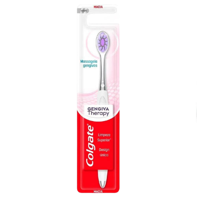 ESCOVA DE DENTE COLGATE GENGIVA THERAPY MACIA COM 1 UNIDADE