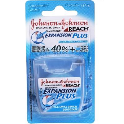 FIO DENTAL JOHNSON E JOHNSON REACH PLUS 50 METROS