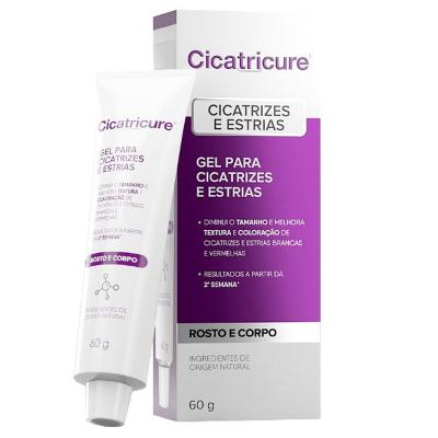 CICATRICURE GEL CICATRIZES E ESTRIAS 60G