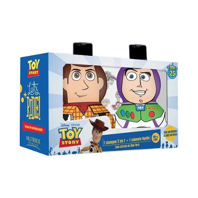 Kit Toy Story Shampoo 2 Em 1 Sabonete Líquido 250Ml