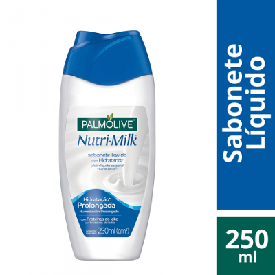 Sabonete Líquido Palmolive Nutri-Milk Hidratante com 250ml