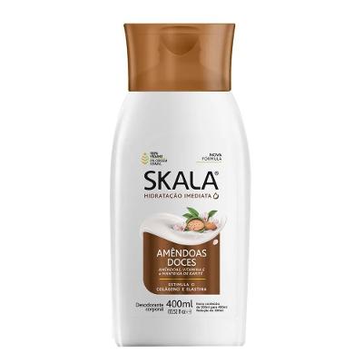 LOÇÃO HIDRATANTE CORPORAL AMÊNDOAS DOCES SKALA  400ML