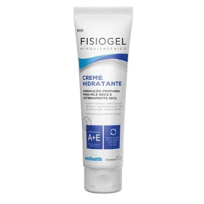 Fisiogel Creme Hidratante Corporal Hipoalergênico 60g
