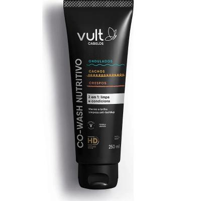 Co-Wash Nutritivo Vult Cabelos Ondulados,Cacheados e Crespos 250ml