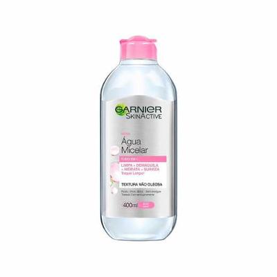ÁGUA MICELAR GARNIER SKIN TUDO EM 1 COM 400ML