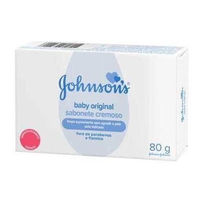 SABONETE EM BARRA JOHNSON'S BABY ORIGINAL 80G