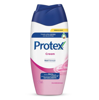 Sabonete líquido antibacteriano Protex Cream 250ml