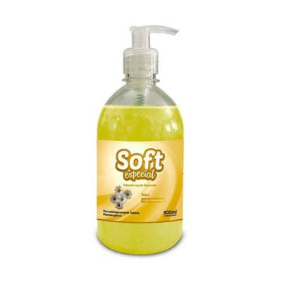 Soft Especial Sabonete Líquido Espuma Perolada Talco Pump 500ml