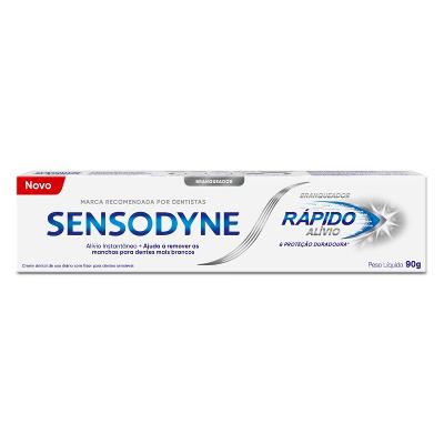 Crene Dental Sensodyne Rápido Alívio Branqueador 90g
