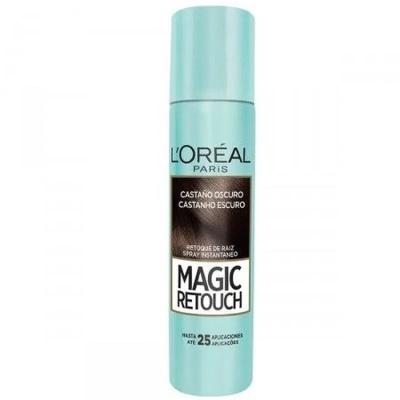 L'ORÉAL PARIS MAGIC RETOUCH CASTANHO ESCURO - CORRETIVO DE RAIZ 75ML